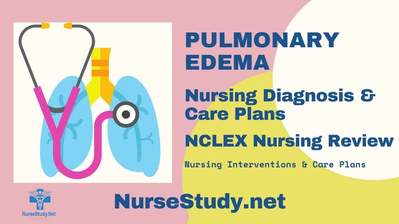nursing diagnosis for pulmonary edema