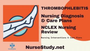 thrombophlebitis nursing diagnosis