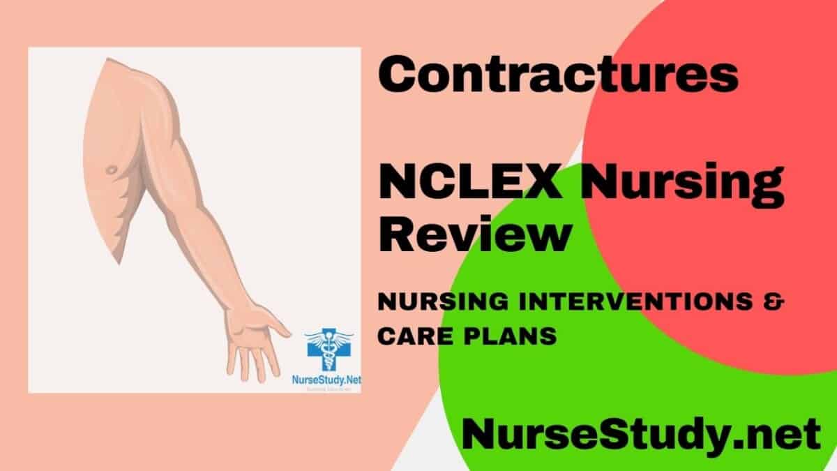 nursing diagnosis for contractures