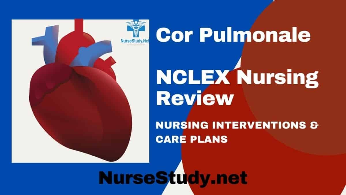 nursing diagnosis for cor pulmonale