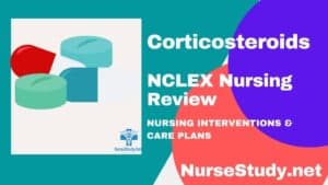 corticosteroids nursing considerations