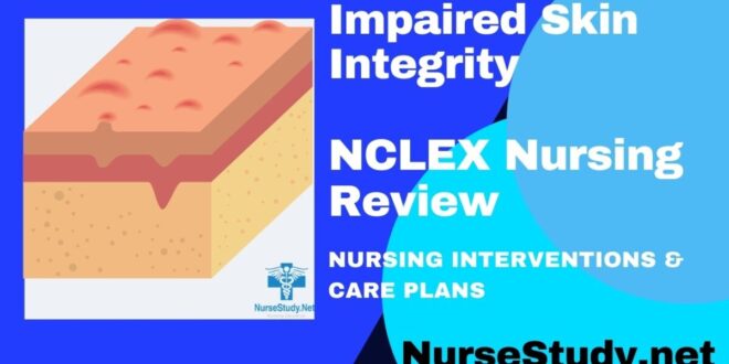 Impaired Skin Integrity 5 Nursing Care Plans - NurseStudy.Net