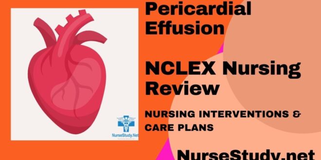 Pericardial Effusion Nursing Care Plans Diagnosis And Interventions Nursestudy Net