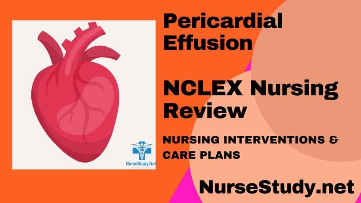 nursing diagnosis for pericardial effusion
