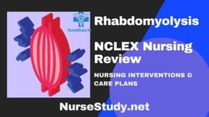 rhabdomyolysis nursing diagnosis