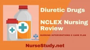 Diuretics Nursing Considerations - NurseStudy.Net