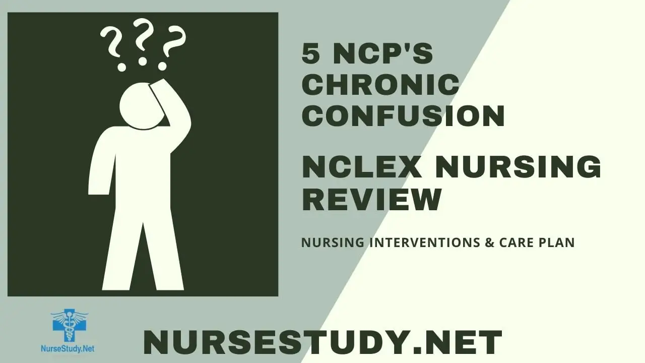 chronic confusion nursing diagnosis