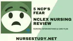 fear nursing diagnosis