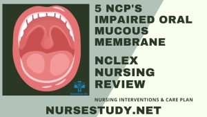 impaired oral mucous membrane nursing diagnosis