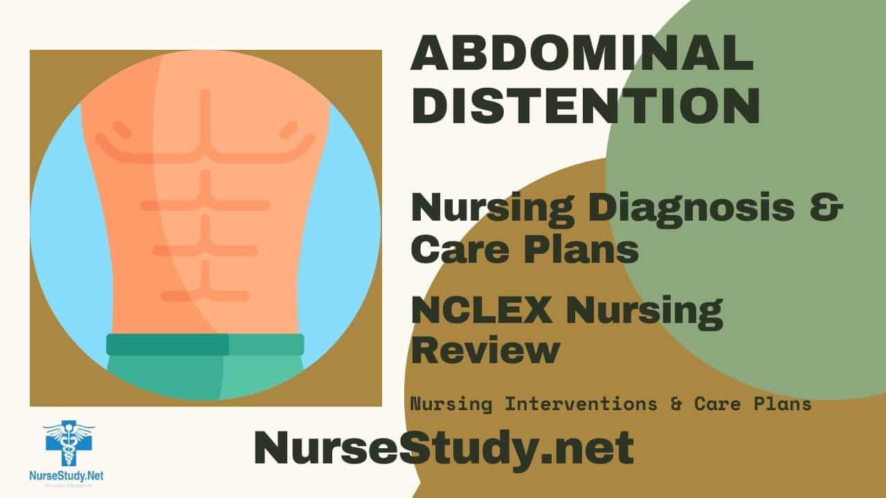 nursing diagnosis for abdominal distention
