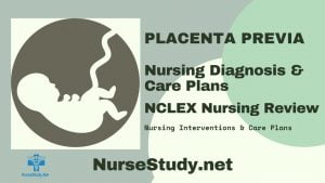 nursing diagnosis for placenta previa