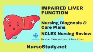 impaired liver function nursing diagnosis