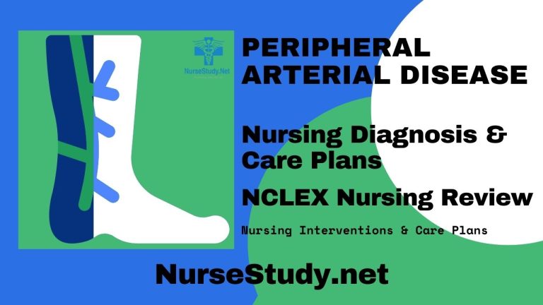 Nursing Diagnosis For Peripheral Arterial Disease