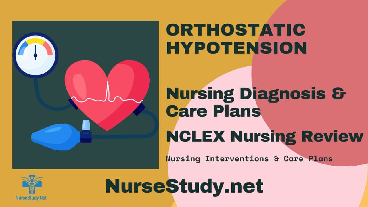nursing diagnosis for orthostatic hypotension
