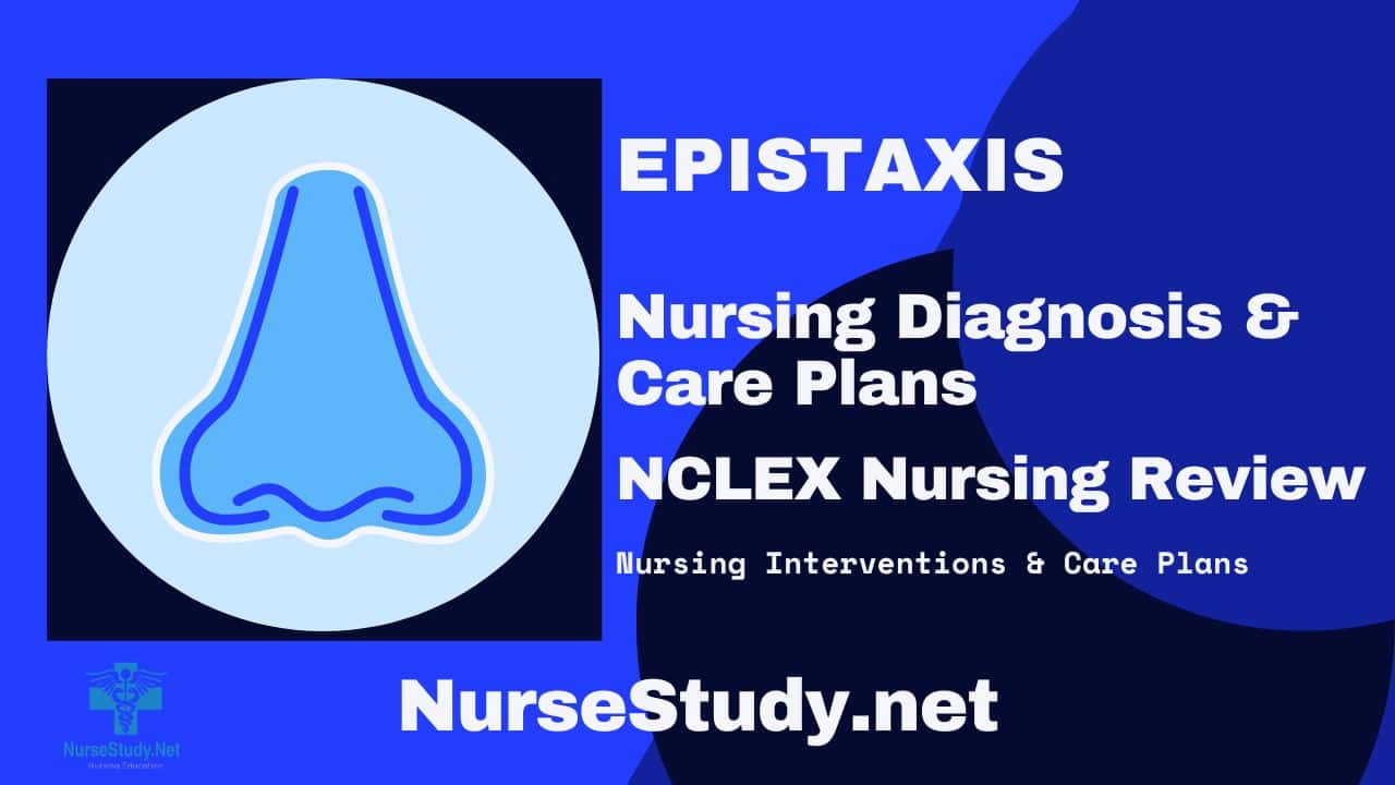 nursing intervention for epistaxis