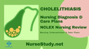 cholelithiasis nursing diagnosis