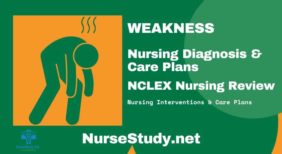 nursing diagnosis for weakness
