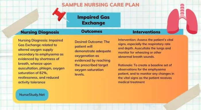 Impaired Gas Exchange Nursing Care Plan