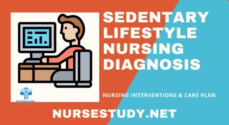 sedentary lifestyle nursing diagnosis