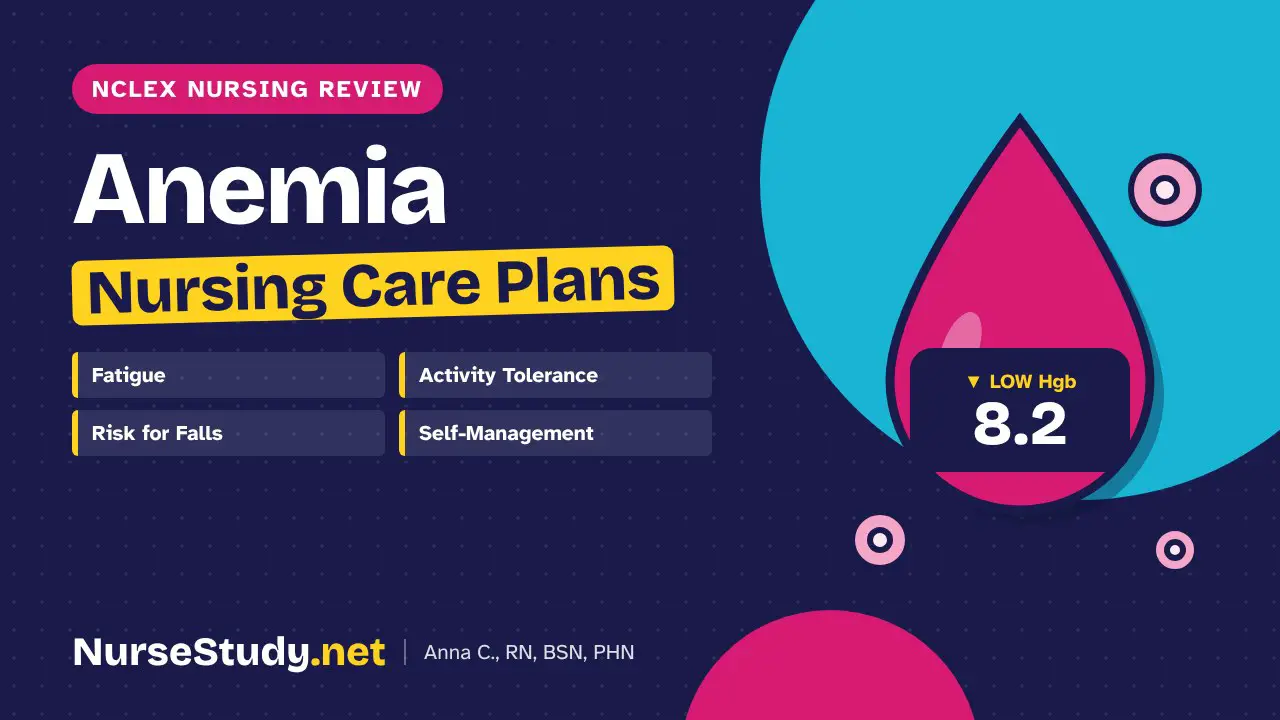 Anemia nursing care plans – NCLEX nursing review, NurseStudy.net