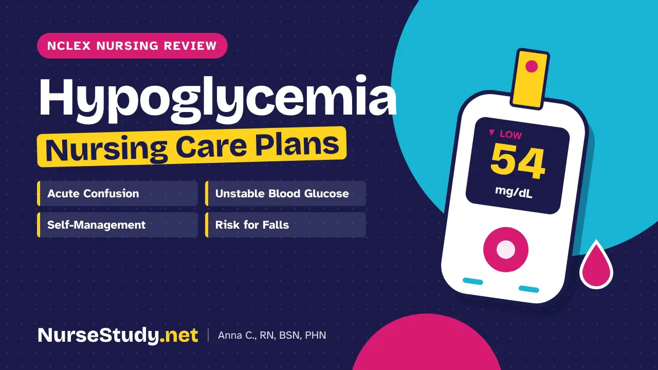 Hypoglycemia nursing care plans – NCLEX nursing review, NurseStudy.net